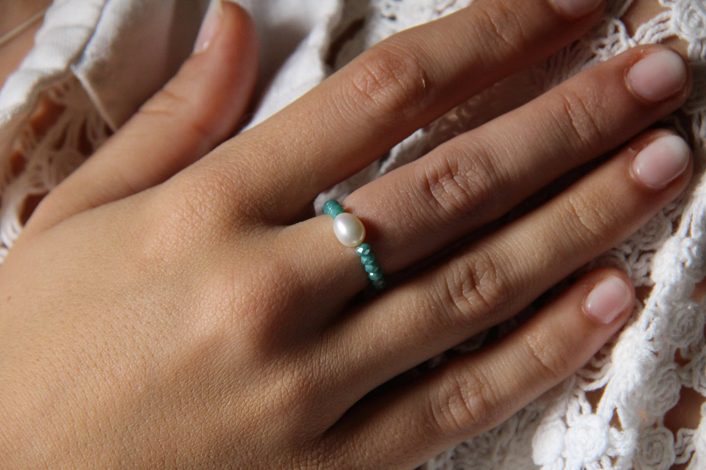 Bague Ombre Turquoise