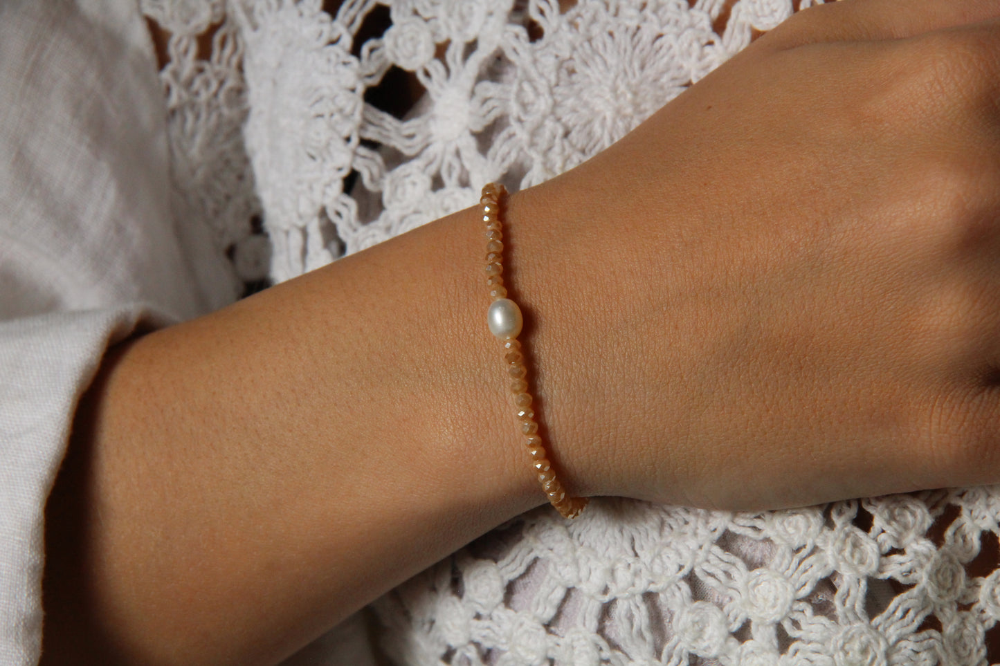 Golden Champagne bracelet