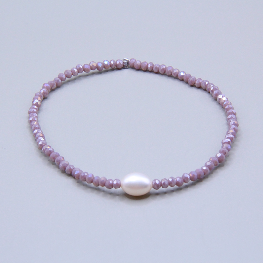Sparkling Lavender Bracelet